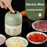 Topkeuzes Voor U Huishoudelijke Elektrische Knoflookpers Vleesmolen Duurzame Mini Food Processor Groente Knoflook Chopper Voor Keuken