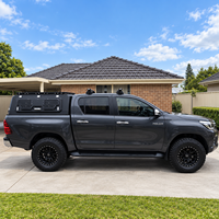Capot de benne en alliage d'aluminium pour Toyota Tacoma TRD Off-Road 2016-2026 5FT, étanche, verrouillable, sans perçage, ajustement sur mesure