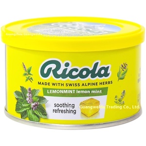 Pastillas Blandas <span class=keywords><strong>Ricola</strong></span> Importadas de 100g con Hierbas y Especias para la Garganta, Recubiertas de Plata, Certificadas Halal, 12 Meses de Caducidad - Product Image 6