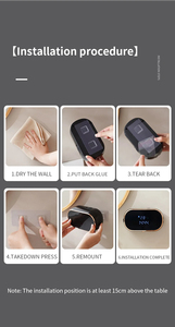 Nouveaux distributeurs automatiques de savon mousse pour salle de bain, machine à laver les mains intelligente avec charge USB, deux couleurs, en matériau ABS - Product Image 3