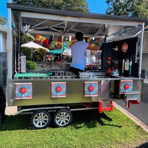 Meilleur design pour camion de restauration, conteneur d'expédition, remorque à café, équipement de cuisine pour fruits, pain et confiture - Product Image 2