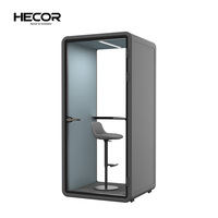 Cabine téléphonique silencieuse de silence partagée par bureau mobile de pièce d'isolation phonique de prix bas