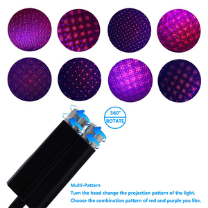 USB Night <b>Light</b> Star <b>Projector</b> Interior Car Roof <b>Lights</b> Adjustable Romantic Portable Ceiling Star <b>Projector</b> Decorations for Car - Product Image 3
