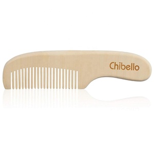 cepillo para el pelo del bebé, cepillo para recién nacido, juego de cepillo de madera para el pelo del bebé - Product Image 5