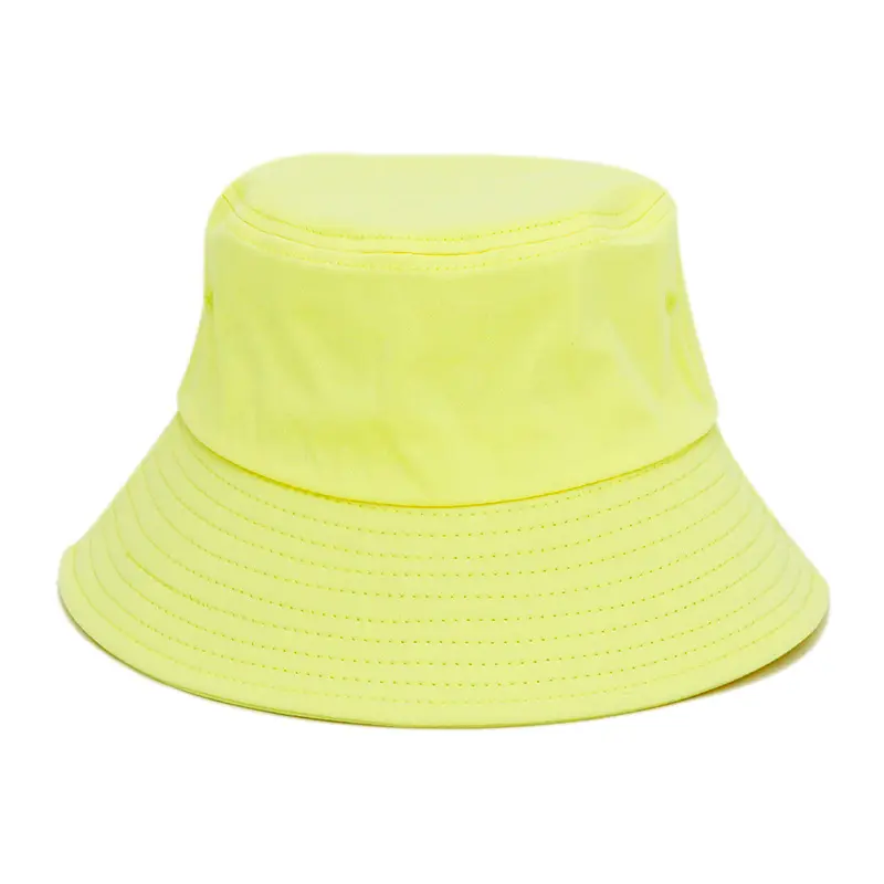 Oem Custom logo fisherman bucket hat brim outdoor quick dry pink solid color uv women summer protection reversible shade sun hat