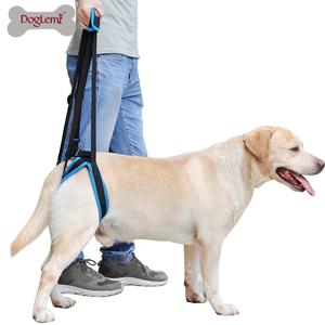 XL köpek koşum asansör kemer destek asansör koşum köpek yürüyüş naylon Polyester PVC yansıtıcı yastıklı şerit dekorasyon özellikleri - Product Image 1