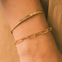 Bracelet chaîne Figaro EManco pour femme, en acier inoxydable, couleur or, bracelets à breloques, bijoux pour femmes et hommes, cadeaux, dropshipping