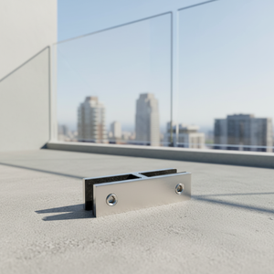 Barandilla de Vidrio con Abrazadera de Acero Inoxidable 304 180 °   Abrazadera de Barandilla para Montaje en Pared para Pasamanos de Escaleras y Balaustradas - Product Image 2