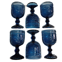 Gobelet à vin en cristal gravé moderne, fait main, compatible lave-vaisselle, 300 ml, pour vin et whisky, couleur Shanxi