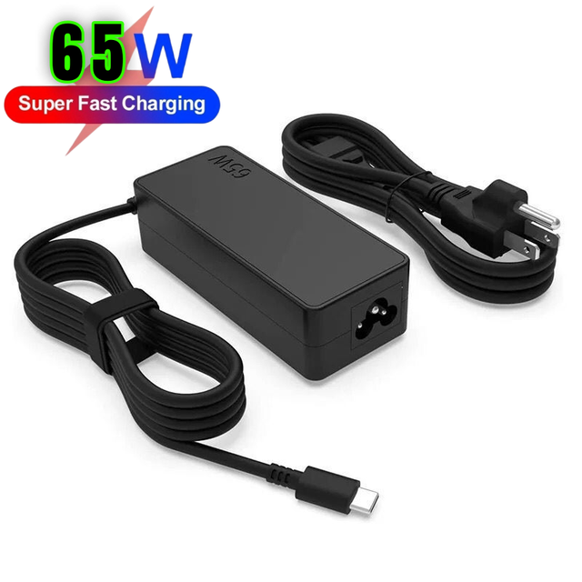 20V 3.25A 65W Universal USB Type C Laptop Mobile Phone PD Power Adapter Type-C Fast Charger PSU for Lenovo Asus HP Dell samsung