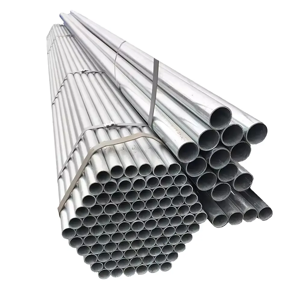 4 inch DN100 pre-galvanized steel pipe/rear wall waterproof galvanized steel pipe