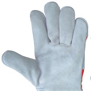 Vente en gros de gants en cuir de gréeur canadiens du Pakistan Cuir de vachette fendu Usage quotidien Gants de travail durables les plus vendus - Product Image 2