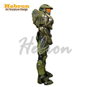 Armure personnalisable en EVA imprimée en 3D pour Master Chief Halo, collection personnelle, costume de cosplay anime et de <span class=keywords><strong>jeu</strong></span>, matériaux optionnels - Product Image 3