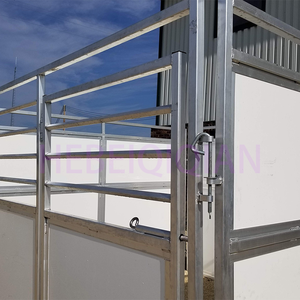 كشك معدني مجلفن محمول الحصان مستقر مخصص حصان مؤقت مستقر - Product Image 6