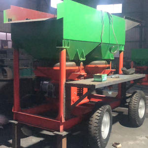 Planta de proceso de lavado de oro y diamante a pequeña escala, con separador de plantilla de trómel móvil - Product Image 4