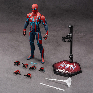 ZD giocattoli originali genuino <span class=keywords><strong>Spider</strong></span>-<span class=keywords><strong>man</strong></span> - Speed tuta non bagliore 18cm/7 pollici scala 1/10 Action Figure mobile modello da collezione - Product Image 6
