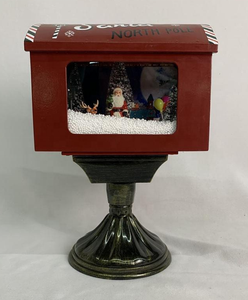 Linterna LED de Plástico China, Linterna de Nieve LED, Linternas Musicales LED para Decoración Navideña - Product Image 1