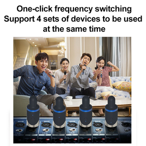 <strong>UHF</strong> Wireless XLR <strong>Transmitter</strong> and Receiver Digital Wired to Wireless Microphone for Dynamic Microphone, Audio Mixer, PA System - Product Image 3