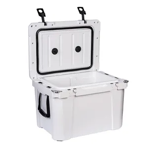 2023 novo 35l PP Camping Ice Chest Cooler Injeção cerveja pode refrigerador caixa