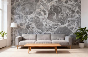 Losa de mármol <span class=keywords><strong>Santoro</strong></span> para Villa Hotel pared suelo Fondo pared decoración Villa sala de estar cocina comedor losa grande piedra Natural - Product Image 5