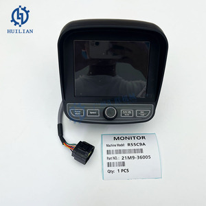 R55C9A 21M9-36005 Moniteur LCD Panneau d'affichage du moteur Moniteur pour R55C9A R320LC-3 R320LC-5 pièces d'excavatrice - Product Image 5