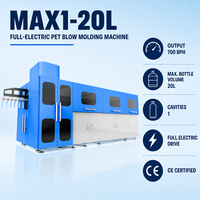 Machine de soufflage de bouteilles PET 20 litres, simple cavité, entraînement électrique intégral, 700 BPH, ligne de production de bouteilles d'eau grand volume