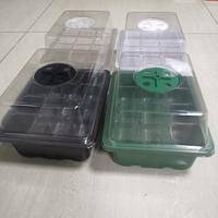 Plateau de semis en plastique rigide pour jardin domestique, germinateur, dôme de germination, boîte de semis, bac de propagation