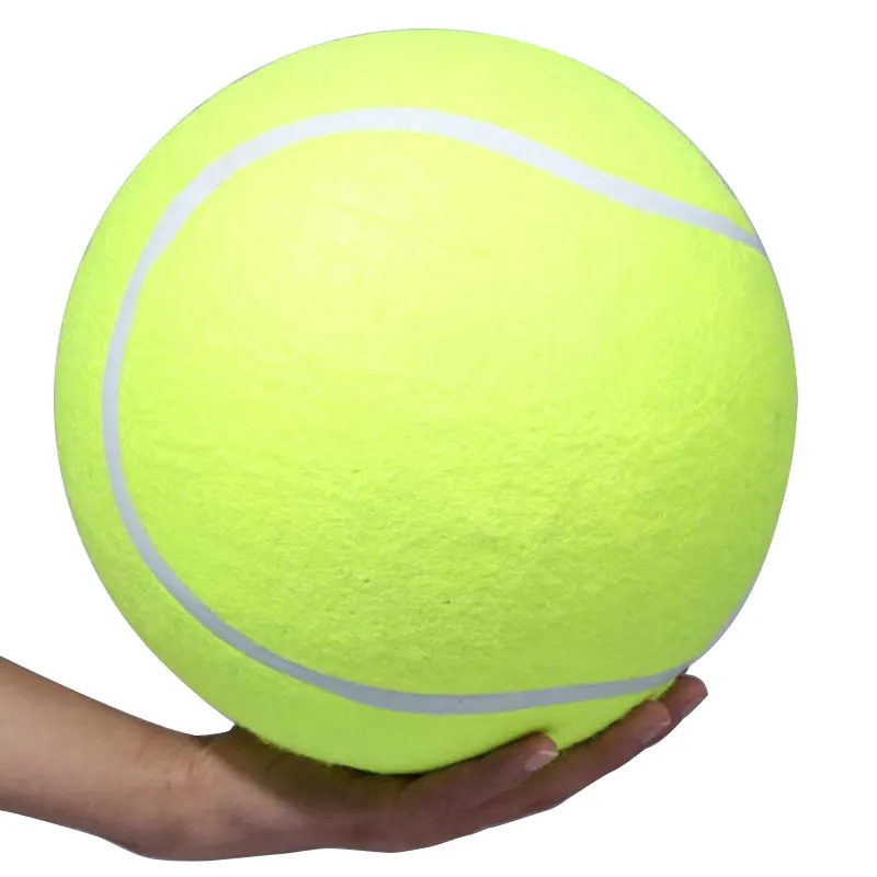 Размер 9,5 дюймов собака теннисный мяч гигантский питомец жевательная игрушка собака надувной большой Теннисный мяч Домашние животные игрушки и аксессуары
