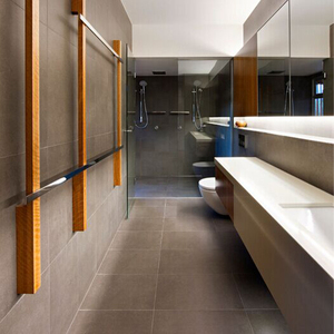Customized Modern Wooden <strong>Corner</strong> Bathroom <strong>Mirror</strong> <strong>Cabinet</strong> - Product Image 3
