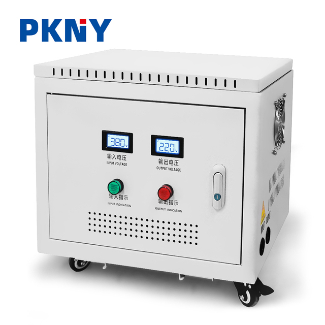 Digital Monitoring 10kVA to 250kVA Three Phase to Single Phase Transformer For Smart Grid CE ISO