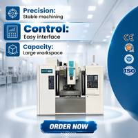 Centro de Mecanizado Vertical VMC650 en Oferta, Controlador CNC GSK, Husillo BT40, Husillo Único, Centro de Mecanizado Automático de 5 Ejes