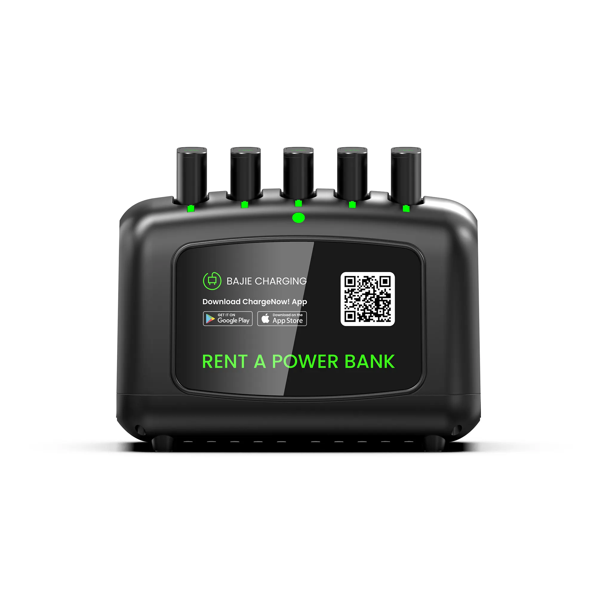 Qr kod tarama makinesi 5 yuva kiralama taşınabilir Powerbank şarj edilebilir pil banka paylaşımı istasyonu Compartilhar Banco De Energia