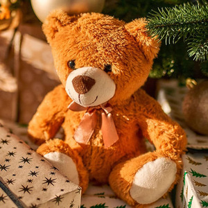 ตุ๊กตาหมีนุ่ม C025 ของเล่นตุ๊กตาขนนุ่มแบบเป็นชุด <span class=keywords><strong>ของขวัญ</strong></span>น่ารักสำหรับงานเลี้ยงฉลองทารก วันเกิด อีสเตอร์ คริสต์มาส ตุ๊กตาหมีสีน้ำตาลแบบเป็นชุด - Product Image 3