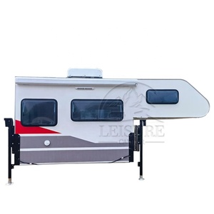 Giải trí xe tải cắm trại trượt trên giường phẳng bật lên sợi thủy tinh nhẹ USA tiêu chuẩn cắm trại - Product Image 4