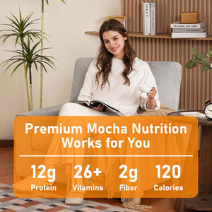 Poudre de remplacement de repas, shake riche en protéines avec vitamines, minéraux, fer et calcium <span class=keywords><strong>pour</strong></span> la perte de poids, le contrôle de l'appétit - Product Image 3