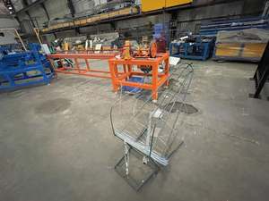 Máquina Semiautomática de Operación Manual para Fabricar Mallas Ciclónicas/Máquina Semiautomática para Tejer Malla de Diamante - Product Image 2