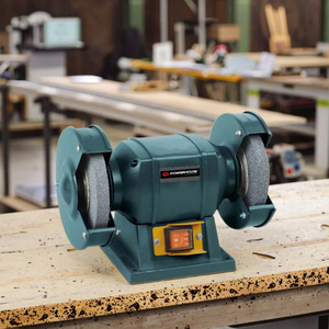 Chất lượng cao công cụ điện 370W 8 "<span class=keywords><strong>mini</strong></span> đánh bóng vành đai Sander đánh bóng công nghiệp điện băng ghế dự bị máy xay máy - Product Image 2