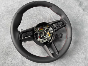 Volante Personalizzato di Alta Qualità per <span class=keywords><strong>Porsche</strong></span> Panamera, Macan, Cayenne, <span class=keywords><strong>Cayman</strong></span>, 911, 718, 987, 970, 958, 997 - Product Image 4