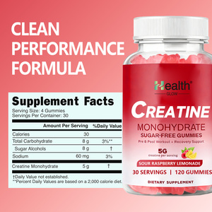 Gummies de Céatine Marque Blanche pour Hommes et Femmes 5000mg Force Musculaire Concentration Cognitive Énergie Endurance Supplément Végétalien Sans Sucre - Product Image 3