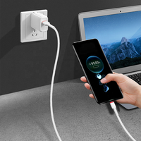 Kabel USB C Tipe C Pd Pengisian Cepat 8 Pin L Kabel Data Micro USB Kabel Tipe C Kabel Pengisian Daya