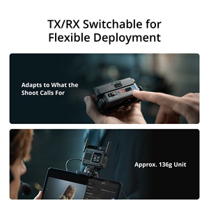 Sistema de Video Inalámbrico SDR Transmission 2, 4K/60fps, Latencia de 35ms, Control de Uno a Ocho, para Cine - Product Image 5
