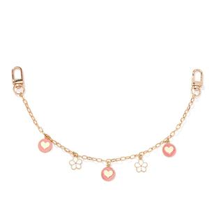 Neue Modische Blumen Perlen Geldbörse Schultertasche Kettenanhänger Crossbody Metallkette Damen Taschenanhänger in Verschiedenen Stilen - Product Image 5