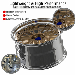 Rines de Aleación Personalizados de 19 Pulgadas, 22x12, Forjados en Bronce, Especificación OE, Ajuste Perfecto, Diseño Cóncavo, 5x112, para Mercedes - Product Image 2