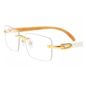 Lunettes de soleil 2021 en corne de buffle naturelle - Product Image 2