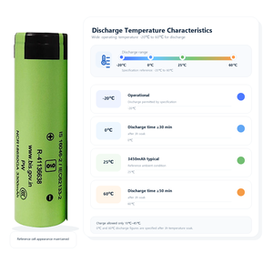 Batterie haute capacité NCR18650GA 3.6V 3450mAh 10A, compatible avec Sanyo <span class=keywords><strong>Panasonic</strong></span> pour bloc d'alimentation d'ordinateur portable - Product Image 5