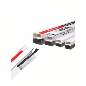 Bandeau de câblage en plastique adhésif détachable 13x30 GUIA – Gestion des câbles et plateaux de rangement pour accessoires - Product Image 2