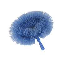 Brosse à toile d'araignée robuste en PP avec manche extensible pour nettoyer les coins et les toiles d'araignée, outil ménager écologique