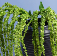 Amaranthus artificiel suspendu en gros, verdure réaliste en mousse pour vase de mariage et bouquet, personnalisable en vrac