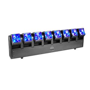 Luz <span class=keywords><strong>Tornado</strong></span> DMX512 con Control de Sonido, Precio de Fábrica °   Luz Móvil RGBW con Ángulo de Haz Ajustable para Eventos, Teatro, Club, Bar, Boda, Discoteca - Product Image 4