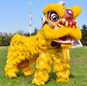 Costume de danse <span class=keywords><strong>du</strong></span> lion Funtoys, style <span class=keywords><strong>du</strong></span> <span class=keywords><strong>sud</strong></span>, haut de gamme, Chunjie WuShi, costumes traditionnels chinois pour les événements et les festivals - Product Image 5